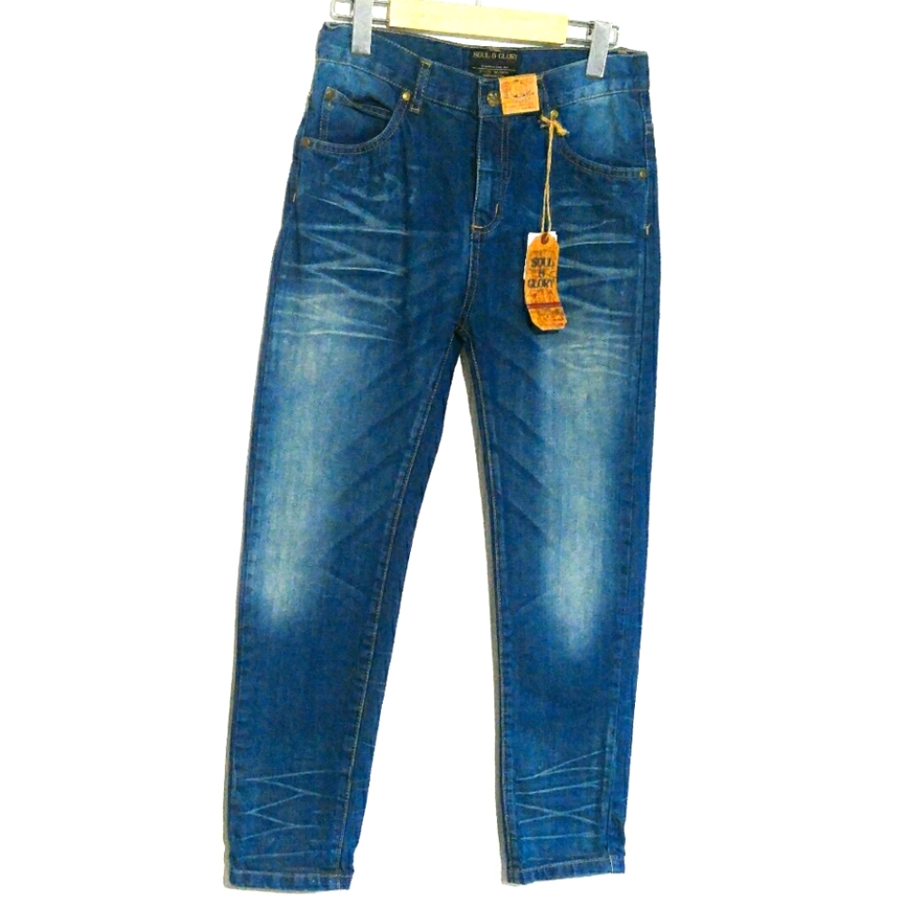 ⭐NWT⭐Soul & Glory Boy's Medium Wash Jeans - Picture 1 of 6